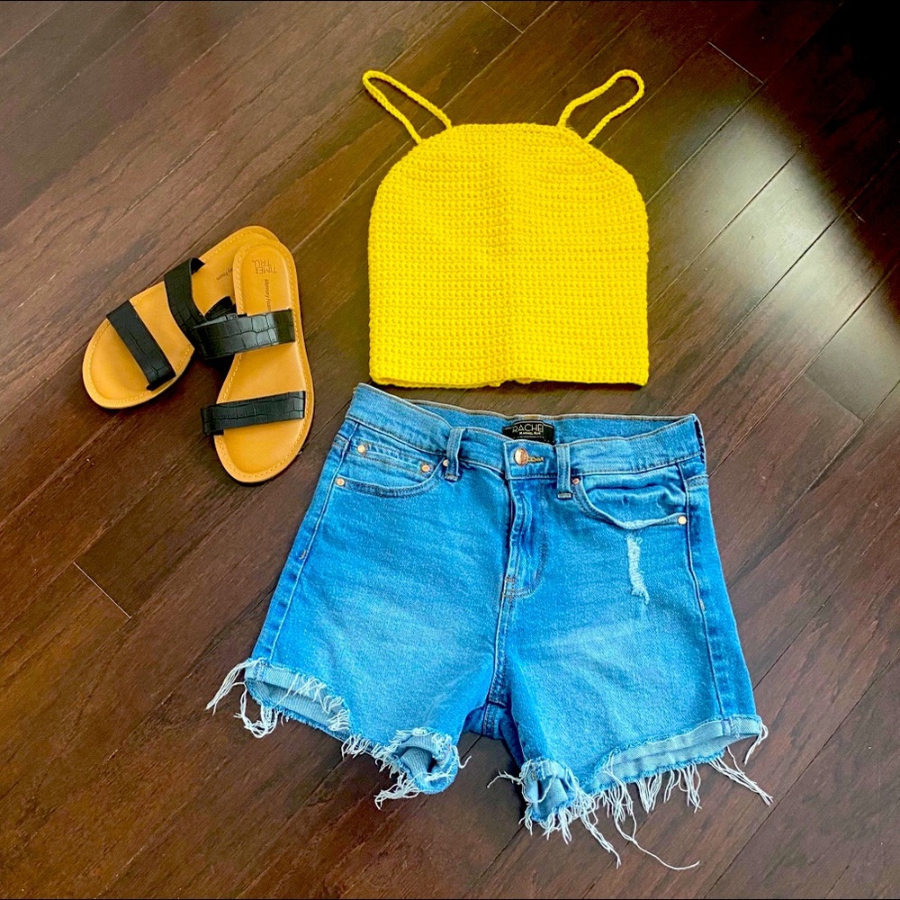 Medium Handmade Crochet Halter Top